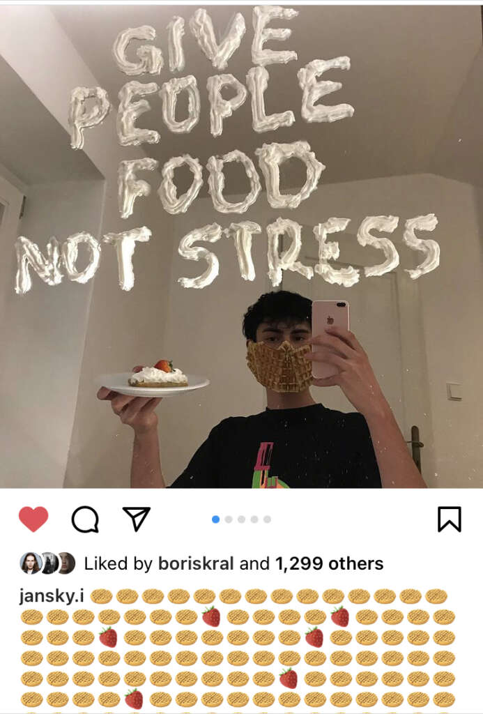 give people food not stress